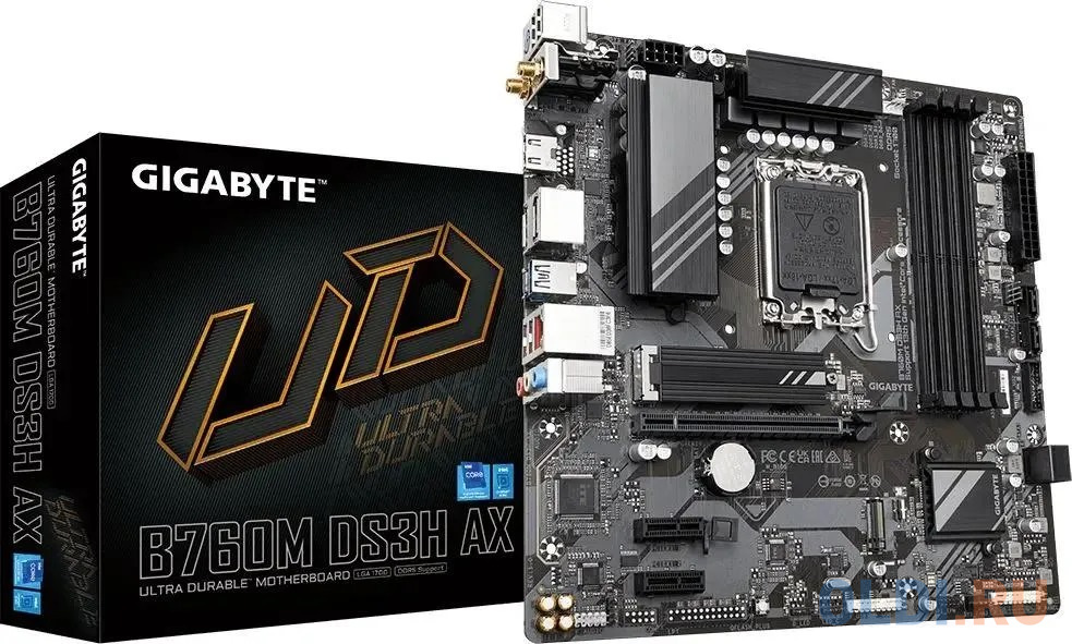 Материнская плата GigaByte B760M DS3H AX 1.2