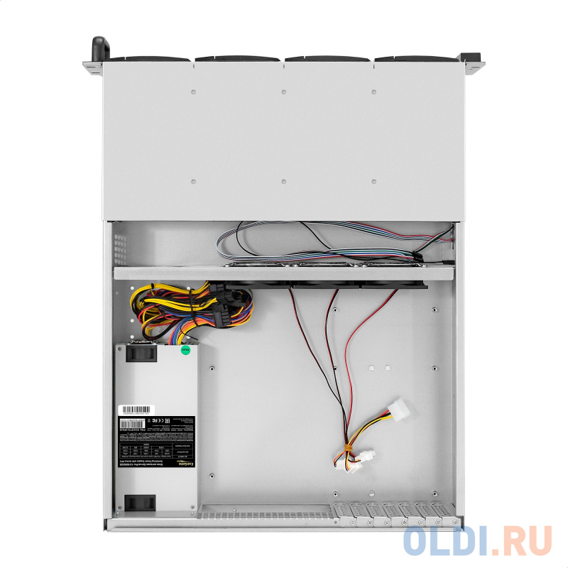 Серверный корпус ExeGate Pro 2U550-HS12 <RM 19", высота 2U, глубина 550, БП 1U-600ADS,12xHotSwap, USB>