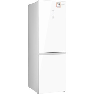 Холодильник Weissgauff WRK 185 Total NoFrost Inverter White Glass