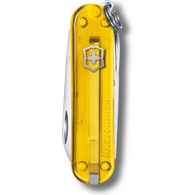 Нож-брелок Victorinox Classic SD Colors, 58 мм, 7 функций, "Tuscan Sun" 0.6223.T81G в Москвe