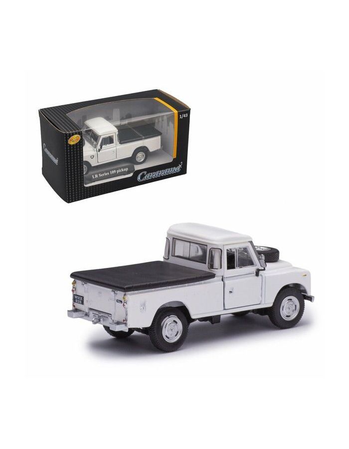 Мини-модель 1:43 "Land Rover Series 109 Pickup" металл. белая арт.7863