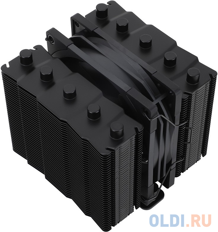 Кулер для процессора Thermalright Silver Soul 110 Black, высота 110 мм, 2500 об/мин, 23 дБА, PWM, черный