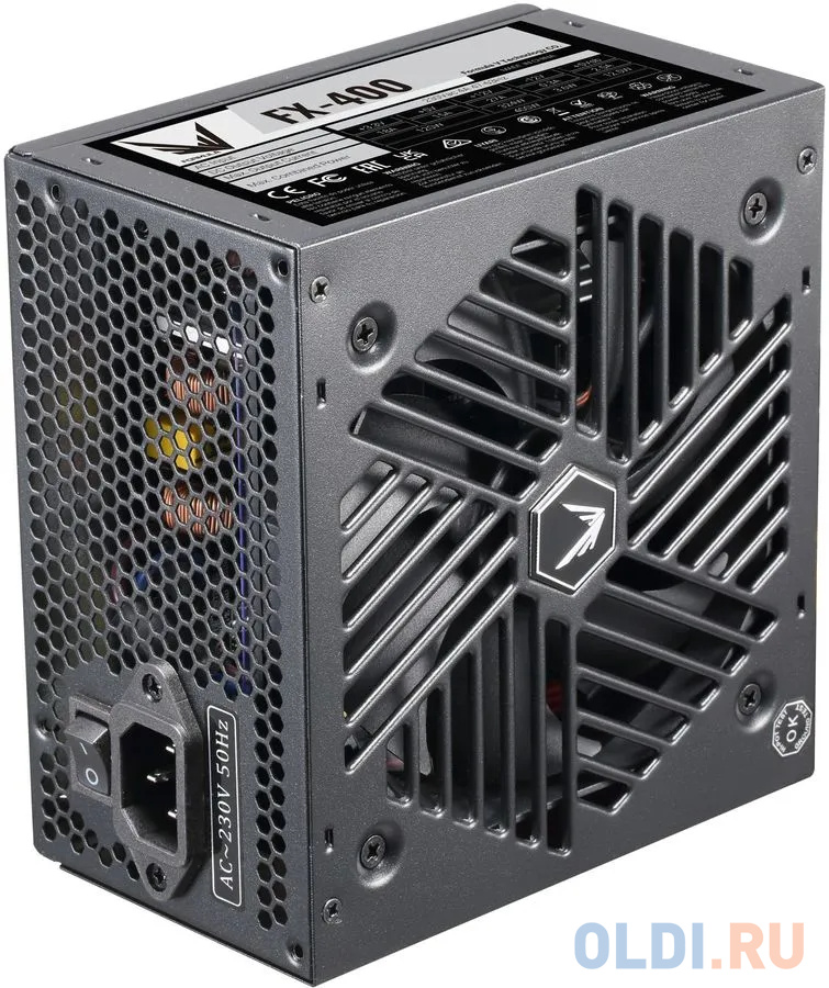 Блок питания Formula ATX 400W FX-400 (24+4+4pin) 120mm fan 3xSATA RTL в Москвe