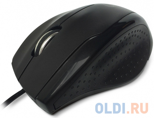 Мышь CBR CM-307 Black, 1200 dpi, провод 1,3м, USB