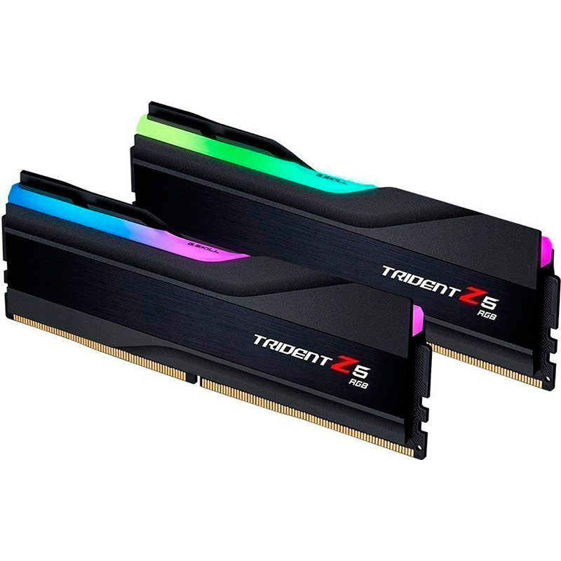 Модуль памяти G.Skill Trident Z5 RGB DDR5 7600MHz PC5-60800 CL36 - 32Gb Kit (2x16GB) F5-7600J3646G16GX2-TZ5RS