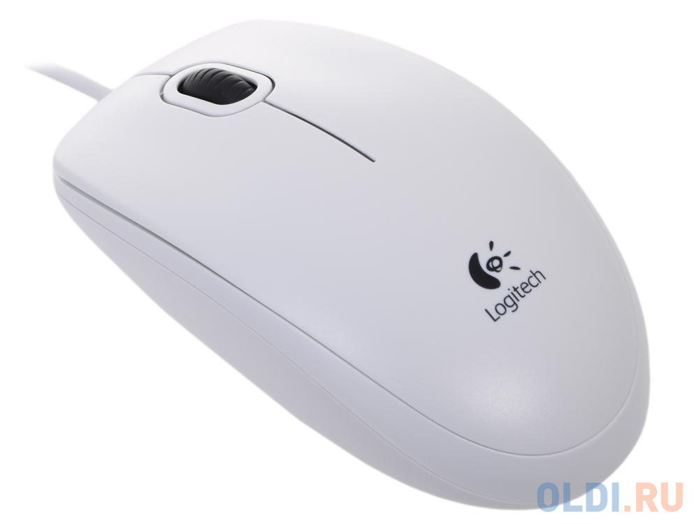 Мышь (910-003360) Logitech Optical B100 White USB OEM