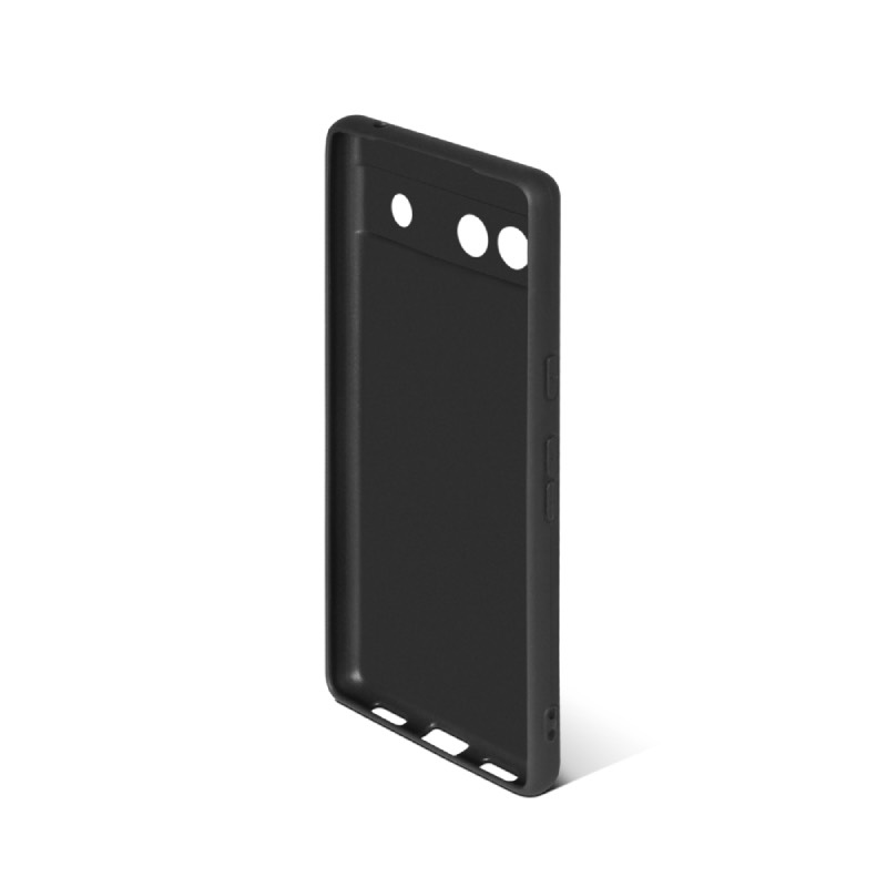 Чехол DF для Google Pixel 7A Silicone Black glCase-03