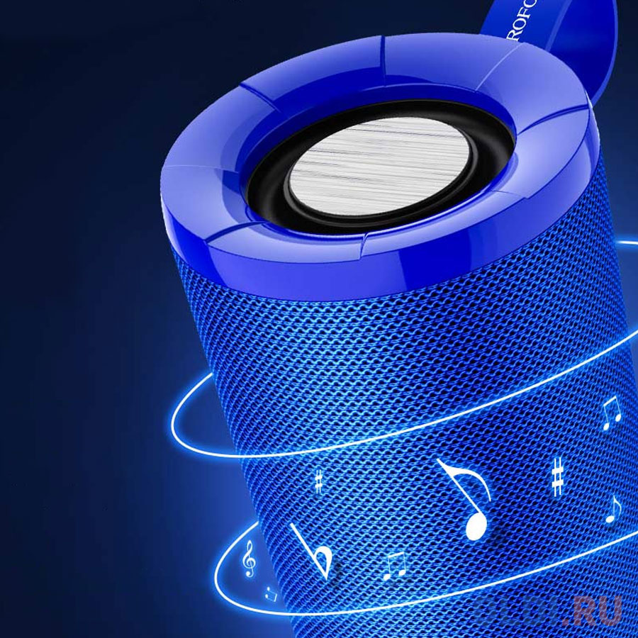 Портативная колонка Borofone BR1 bluetooth 5.0 синий (1/60) в Москвe