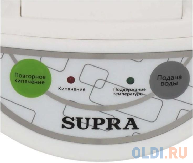 Термопот Supra TPS-3006 800 Вт белый 3 л пластик