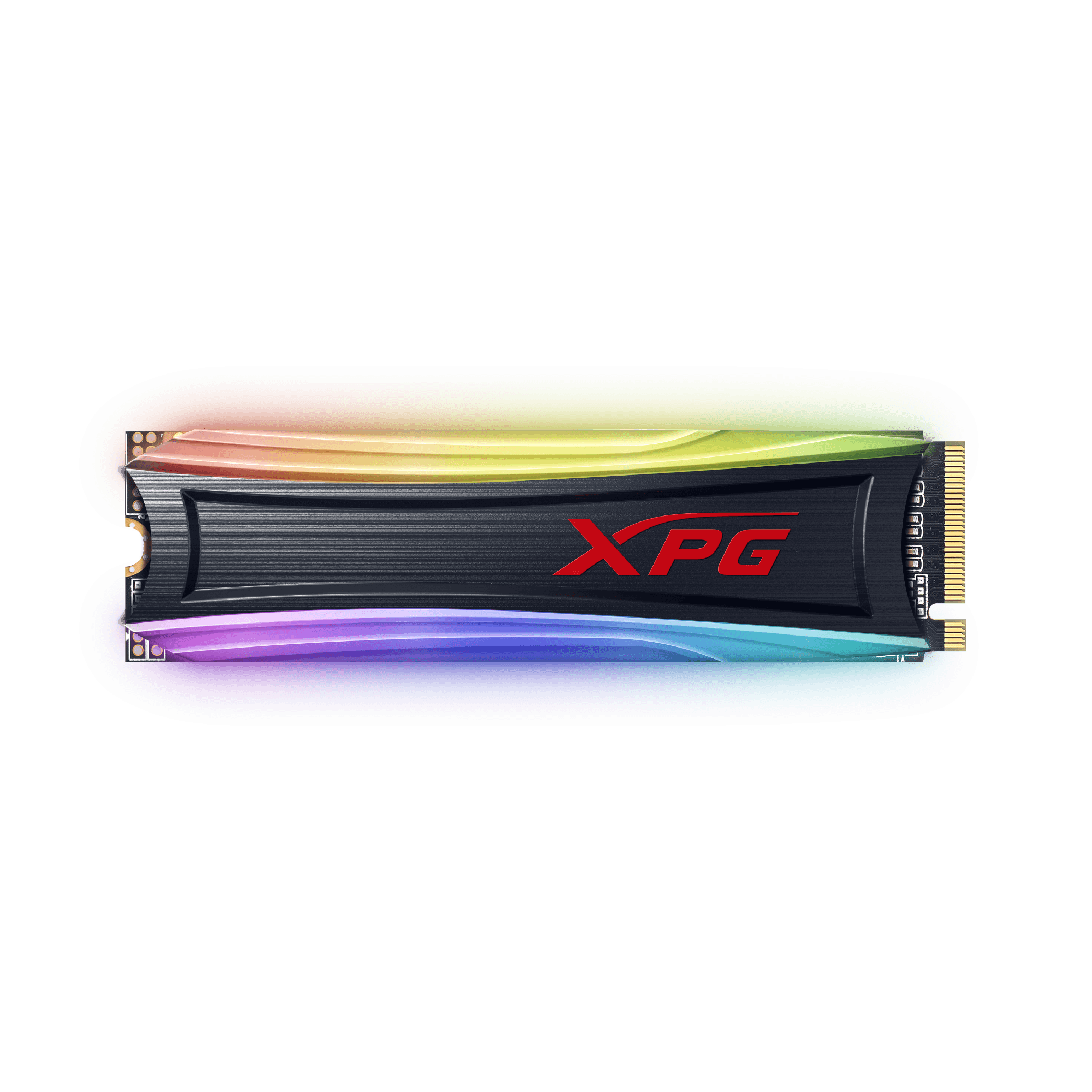 Твердотельный накопитель (SSD) ADATA 256Gb XPG SPECTRIX S40G RGB, 2280, M.2, NVMe (AS40G-256GT-C)