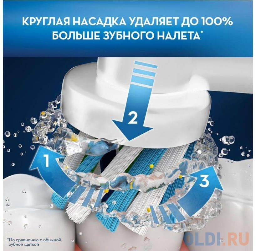 Набор электрических зубных щеток Oral-B D16.513.1U+D100.410.2K Red красный/черный