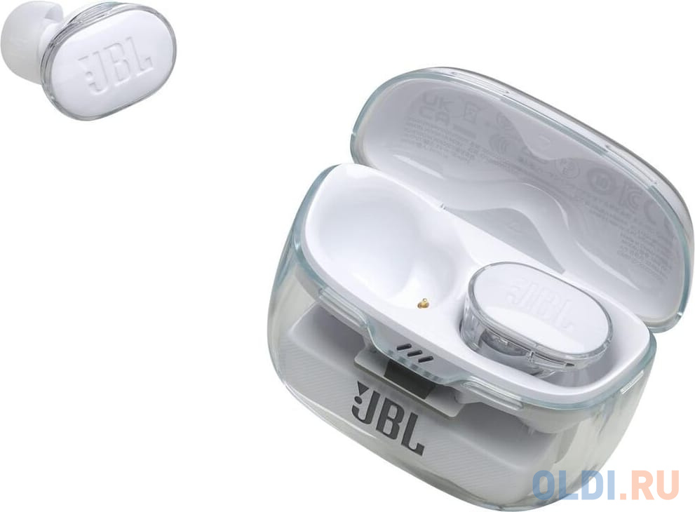 Bluetooth гарнитура JBL Tune Buds Ghost Edition White в Москвe