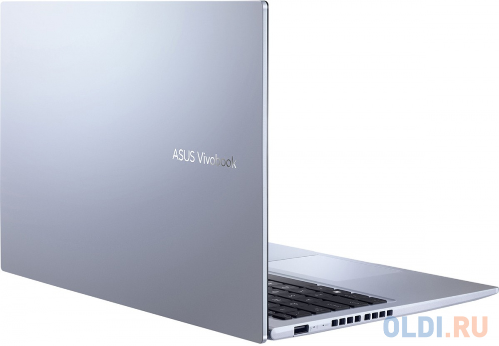 Ноутбук Asus VivoBook X1502ZA-BQ1953 Core i5 12500H 8Gb SSD512Gb Intel Iris Xe graphics 15.6" IPS FHD (1920x1080) noOS silver WiFi BT Cam (90NB0V