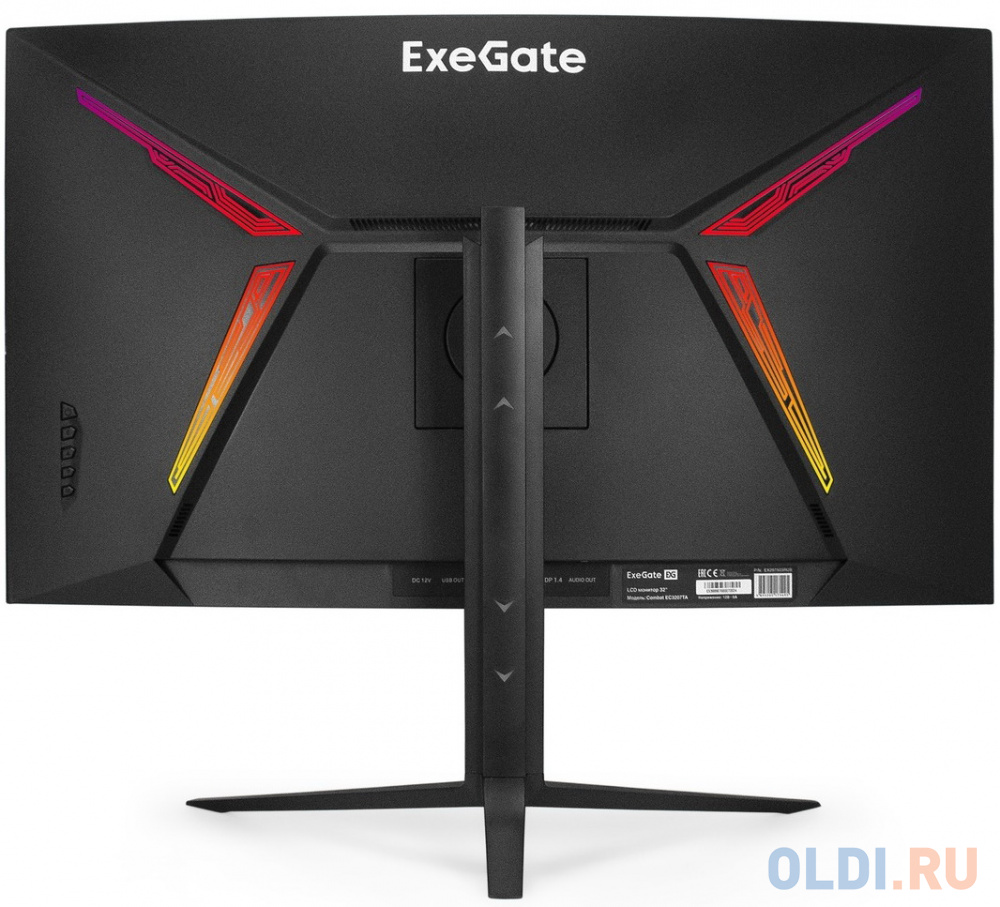 Монитор изогнутый игровой 240 Гц 32" ExeGate Combat EC3207TA (VA Curved R1500 LED Grade A+, 2K, 2560x1440@240Гц (WQHD), 300cd/m2, 3000:1, 178°/17 в Москвe