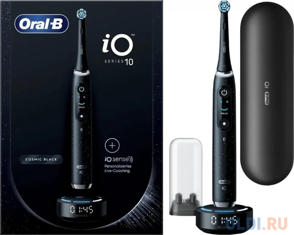 Электрическая зубная щетка IO10 COSMIC BLACK ORAL-B