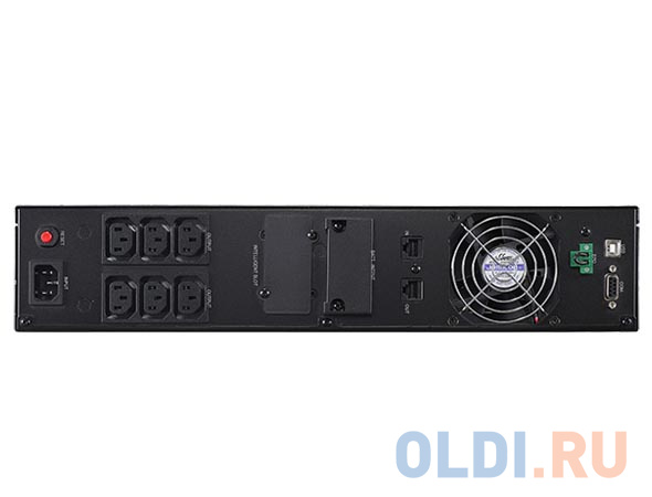 ИБП CyberPower OLS1000ERT2U 1000VA/900W USB/RS-232/EPO/SNMPslot/RJ11/45/ext.battery (6 IEC)