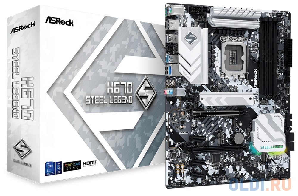 Материнская плата ASRock H670 STEEL LEGEND