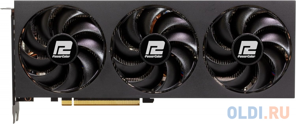 Видеокарта PowerColor PCI-E 4.0 RX7800XT 16G-F/OC AMD Radeon RX 7800XT 16384Mb 256 GDDR6 2075/20000 HDMIx1 DPx3 HDCP Ret в Москвe