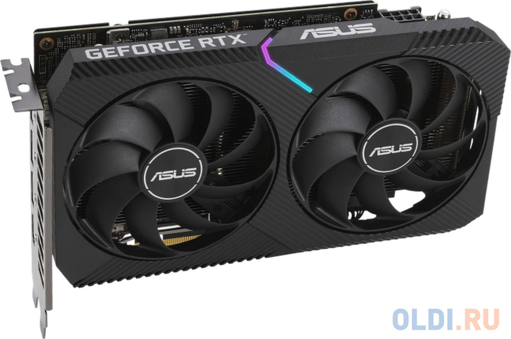 Видеокарта ASUS nVidia GeForce RTX 3060 Dual V2 OC Edition 12288Mb