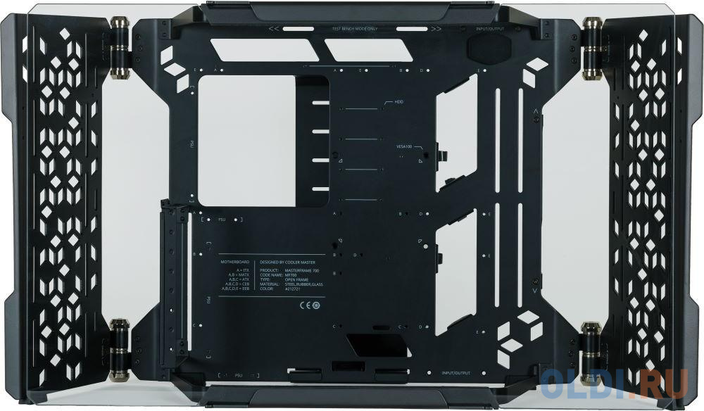 Корпус FULL TOWER EEB W/O PSU MF700-KGNN-S00 COOLER MASTER