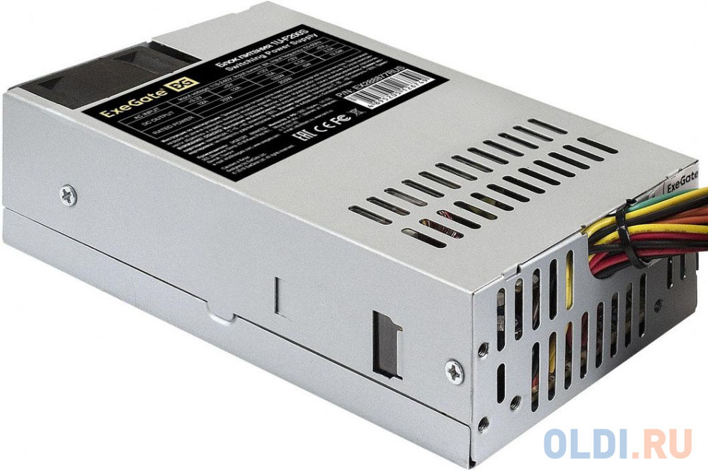 Exegate EX288877RUS Блок питания 200W ExeGate 1U-F200S (ITX, 4cm fan, 20+4pin, 4 pin, 3xSATA, 2xIDE)