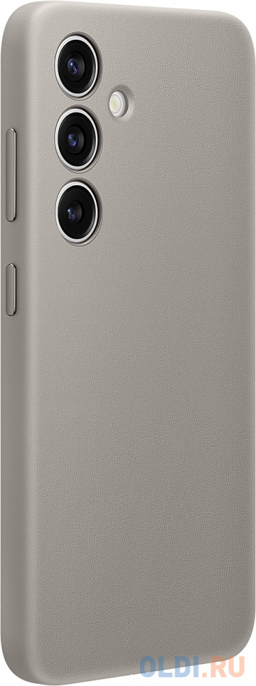 Чехол (клип-кейс) Samsung для Samsung Galaxy S24 Vegan Leather Case S24 светло-коричневый (GP-FPS921HCAAR)