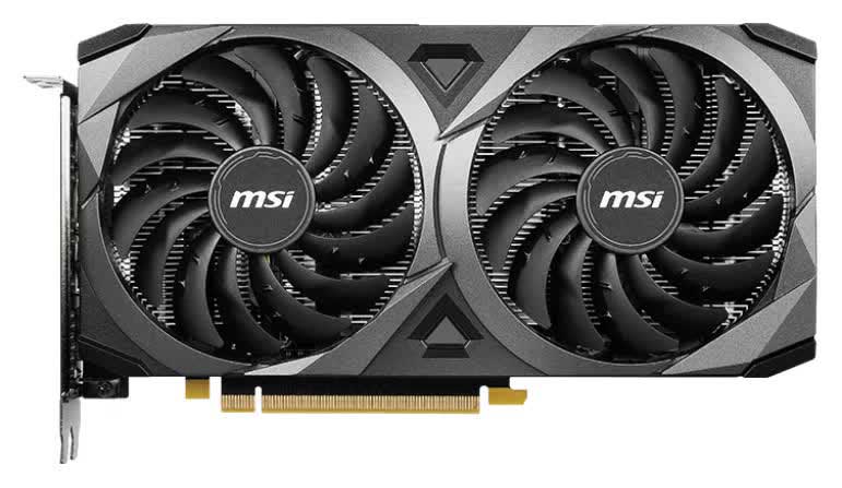 Видеокарта MSI PCI-E nVidia GeForce RTX 3050 8Gb (RTX 3050 VENTUS 2X 8G OC) в Москвe