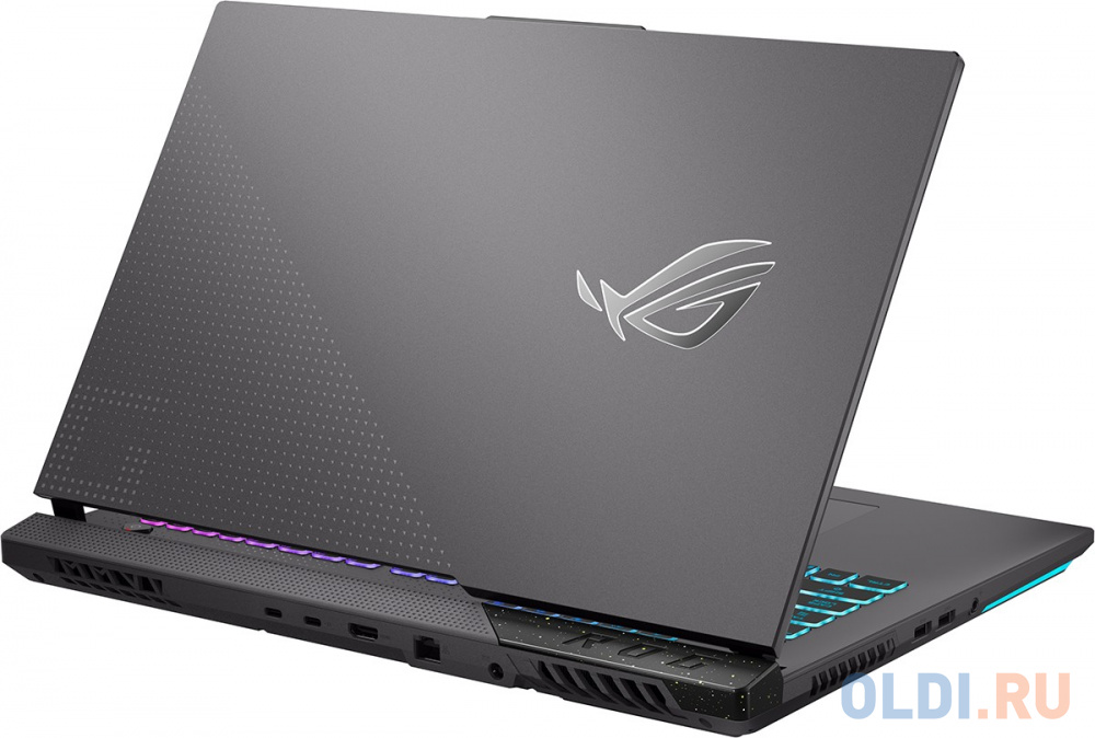 Ноутбук/ ASUS ROG Strix G17 G713PV-LL080 17.3"(2560x1440 (матовый, 240Hz, 3ms) IPS)/AMD Ryzen 9 7845HX(3Ghz)/16384Mb/1024PCISSDGb/noDVD/Ext:nVidi