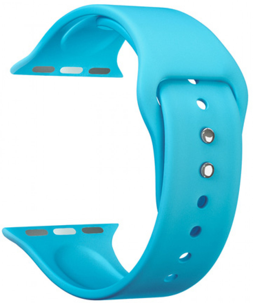 Ремешок Lyambda Altair для Apple Watch, силикон, синий (DS-APS08-40-BL)