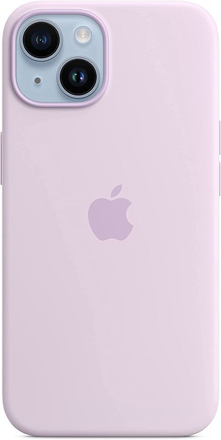 Чехол-накладка Apple Silicone Case для смартфона Apple iPhone 14, силикон, лиловый (MPRY3ZM/A)