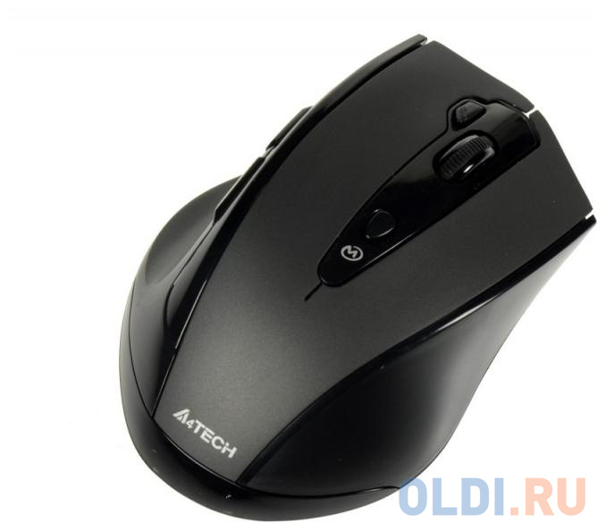 Мышь A4Tech V-Track G10-810F черный оптическая (2000dpi) беспроводная USB (6but) в Москвe