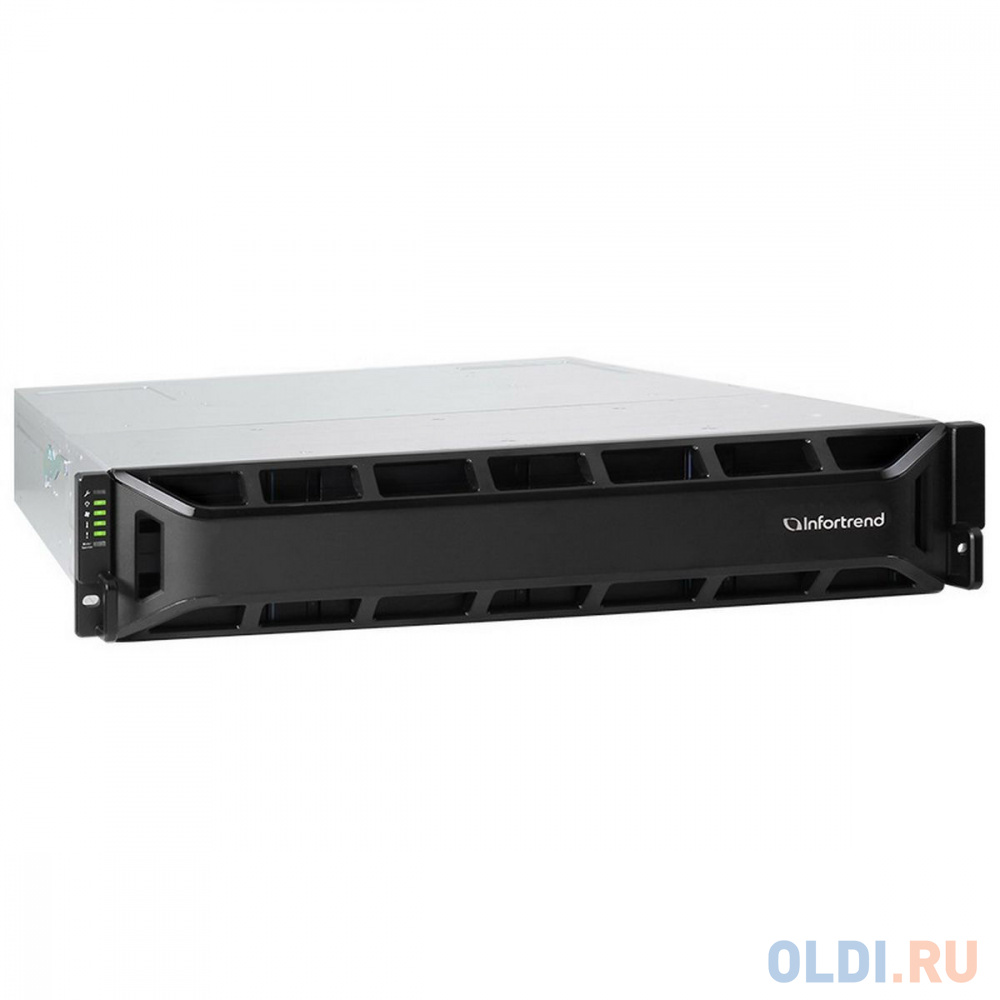 Сетевой накопитель Infortrend GSe 2012T-D 2U/12bay, High IOPS solution, supports NAS, block, object storage and cloud gatew ay, Single controller subs