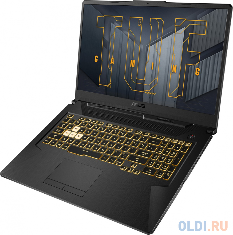 Ноутбук ASUS TUF Gaming F17 FX706HC-HX007 17.3" 1920x1080 Intel Core i5-11400H SSD 512 Gb 16Gb WiFi (802.11 b/g/n/ac/ax) Bluetooth 5.2 nVidia GeF