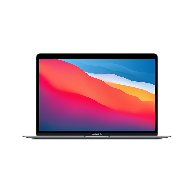 Ноутбук Apple MacBook Air 13.3" IPS 2560x1600, Apple M1, 8Gb RAM, 256Gb SSD, MacOS, серый космос (MGN63ID/A)