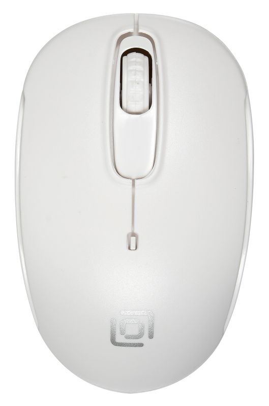 Мышь беспроводная Oklick 505MW, 1000dpi, оптическая светодиодная, USB, белый