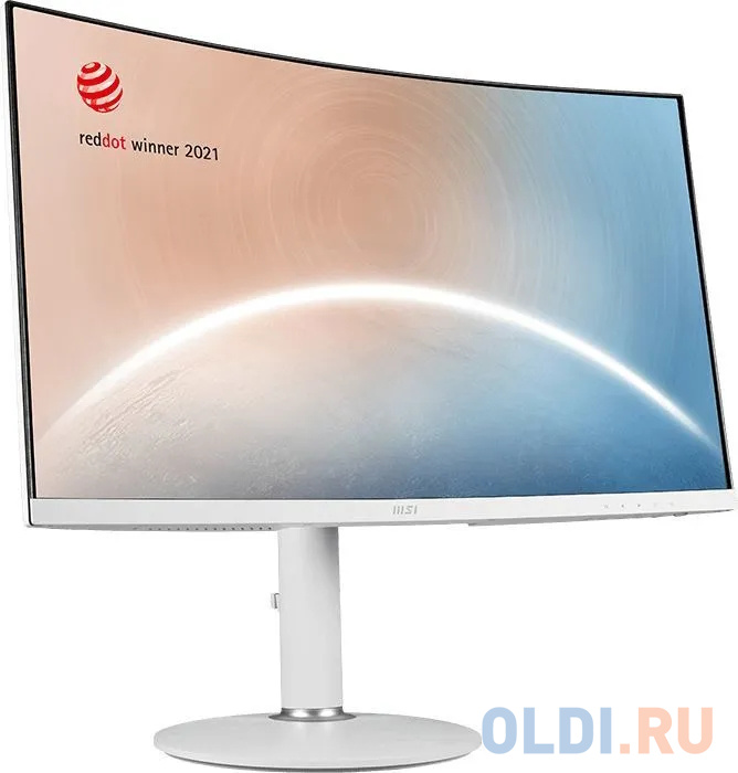 Монитор MSI 27" Modern MD271CPW белый VA LED 16:9 HDMI M/M матовая HAS Piv 250cd 178гр/178гр 1920x1080 75Hz FHD USB 6.13кг в Москвe