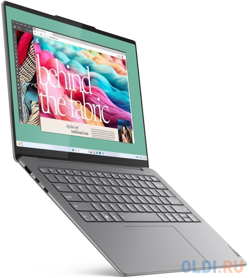 Ноутбук LENOVO Yoga Slim 7 14IMH9 14" 1920x1200/Intel Core Ultra 7-155H/RAM 16Гб/SSD 1Тб/Intel Arc Graphics/ENG|RUS/Windows 11 Home серый 1.39 кг