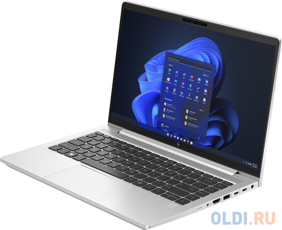 Ноутбук 14" IPS FHD HP EliteBook 640 G10 silver (Core i5 1335U/8Gb/512Gb SSD/VGA int/FP/noOS) ((818C3EA))