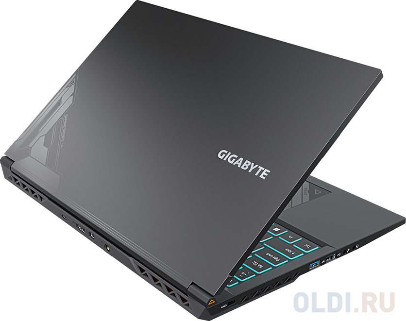 Ноутбук Gigabyte G5 KF Core i5-12500H/16Gb/SSD512Gb/15.6&quot;/RTX 4060 8Gb/IPS/FHD/144hz/Win11/black (KF-E3KZ313SH)