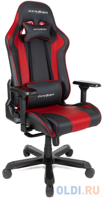 Кресло для геймеров DXRacer King чёрный красный в Москвe