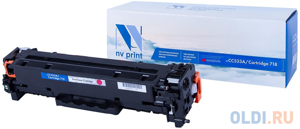 Картридж NV-Print NV-718M 2900стр Пурпурный