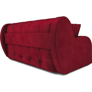 Диван Mebel Ars Диван Аккордеон Барон (бархат красный star velvet 3 dark red)