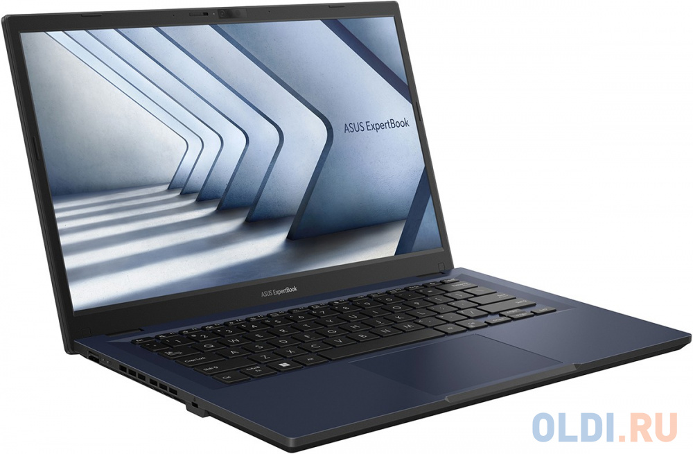 Ноутбук Asus ExpertBook B1 B1402CBA-EB3490 Core i3 1215U 8Gb SSD256Gb Intel UHD Graphics 14" IPS FHD (1920x1080) noOS black WiFi BT Cam (90NX05V1