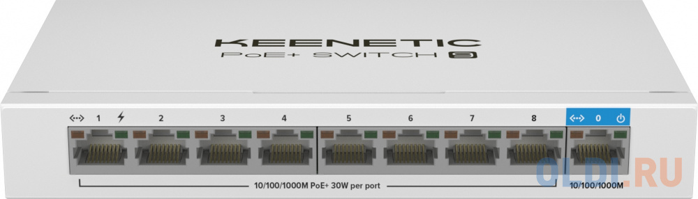 Коммутатор Keenetic KN-4710 (L2) 9x1Гбит/с 8PoE+ 120W неуправляемый в Москвe