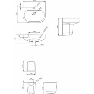 Полупьедестал BelBagno Vella (BB8295PH)