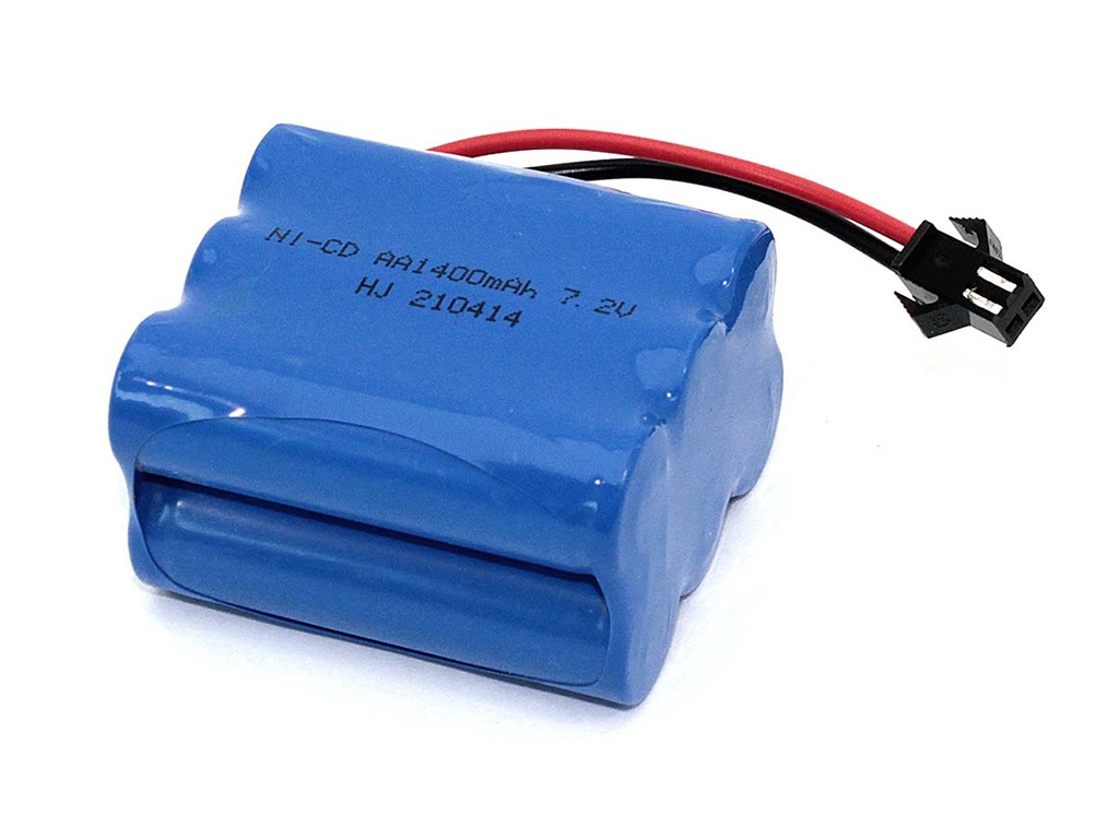 Аккумулятор Vbparts Ni-Cd 7.2V 1400mAh AA Row разъем SM 082374