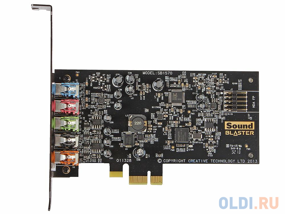 Звуковая карта S.B.Creative AUDIGY FX (SB1570) PCI-eX Retail в Москвe