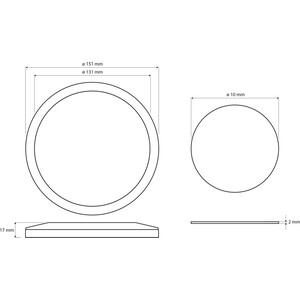 Зеркало косметическое Bemeta Mirror x5 увеличение (112101150)