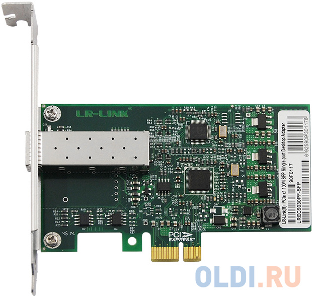 PCIe x1 SFP 100FX Fiber NIC LREC9030PF-SFP