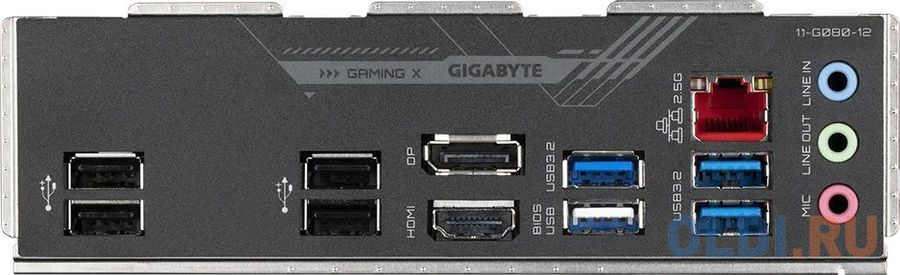 GIGABYTE B660M GAMING AC DDR4, LGA1700, B660, 2*DDR4, D-Sub+HDMI,  4 SATA 6 Гб/с, M2, Audio, Gb LAN, USB 3.2, USB 2.0, Type C, mATX в Москвe